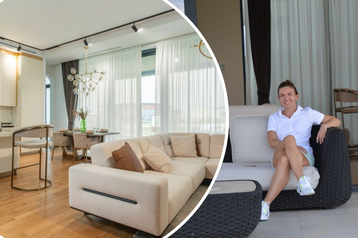 Așa arată noua casă de 600.000 de euro cumpărată de Simona Halep într-un complex exclusivist!