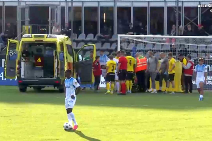 Lui Calvin Kabuye i s-a făcut rău în KuPS - Craiova