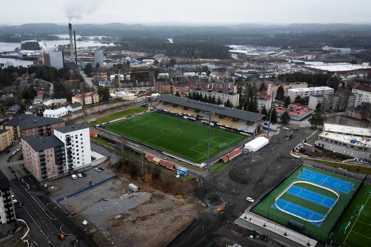 Kuopion Keskuskentta, stadionul unde Universitatea Craiova va juca împotriva lui KuPS // foto: savonsanomat.fi