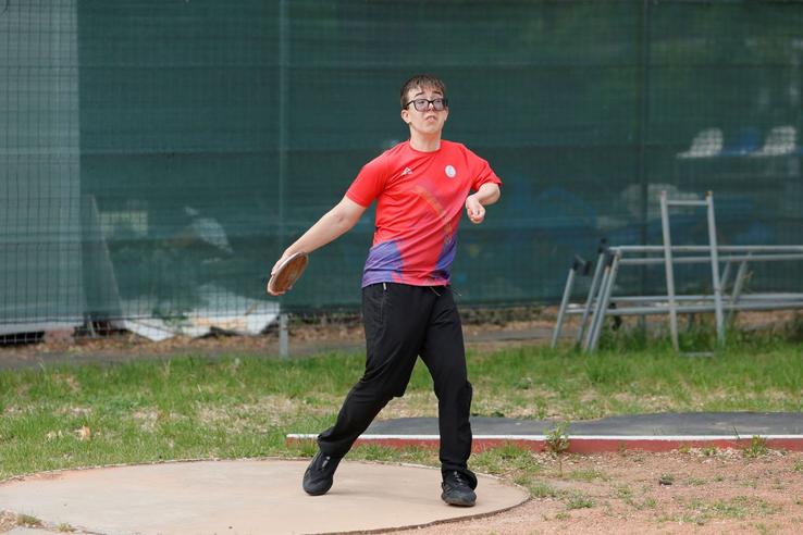 Alexandru Părăușanu - antrenament la Complexul „Lia Manoliu” Foto: Cristi Preda