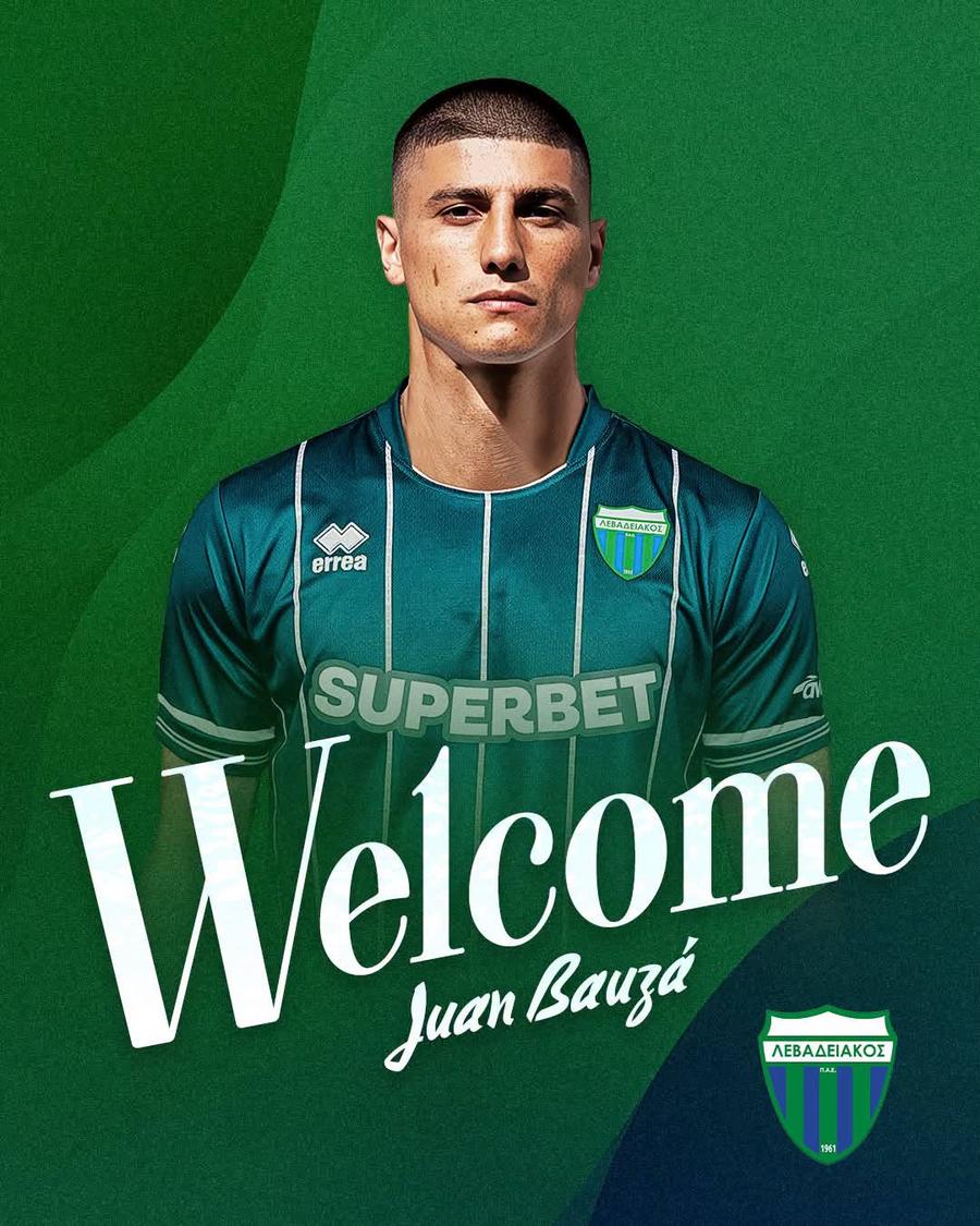 Juan Bauza, prezentat oficial la Levadiakos // foto: facebook @Levadiakos FC Juan Bauza, prezentat oficial la noua echipă » Va fi antrenat de fostul tehnician din Superliga