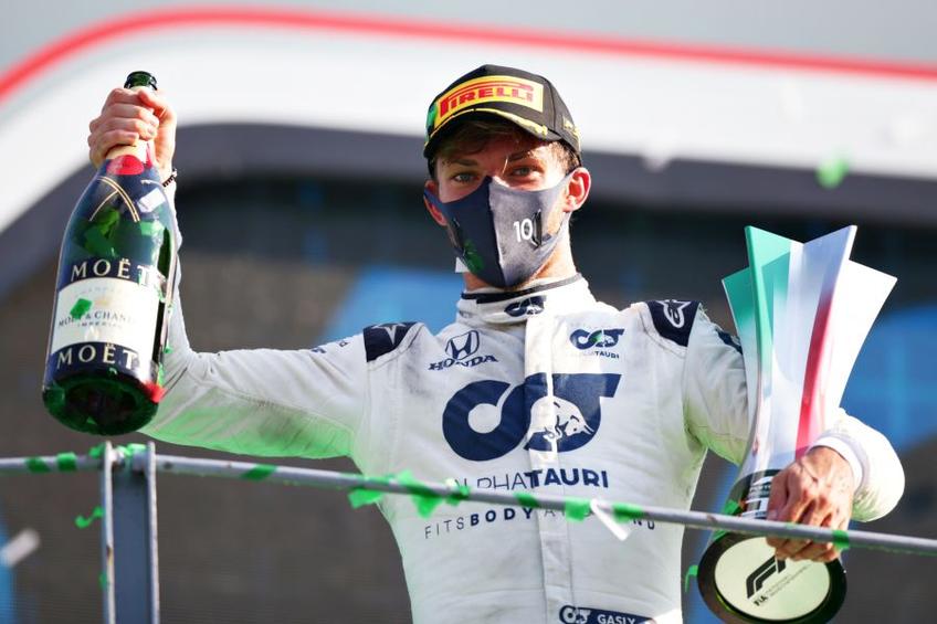 Pierre Gasly s-a impus la Monza. foto: Guliver/Getty Images