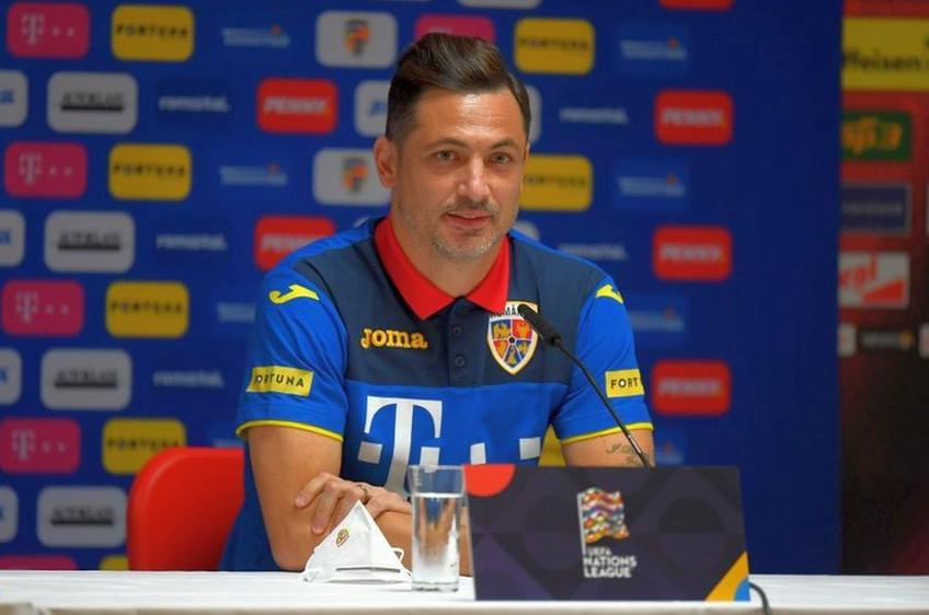 Mirel Rădoi, selecționer România // foto: Raed Krishan