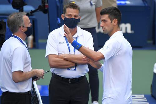 Novak Djokovic, descalificat de la US Open // foto: Reuters