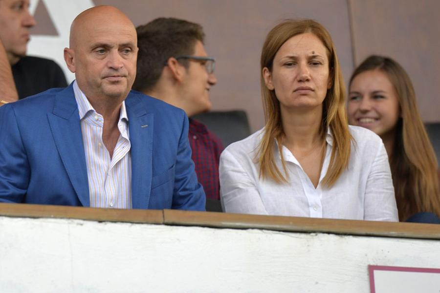Valerii și Violeta Moraru / Sursă foto: Arhivă GSP Revoluție la Petrolul sau alt FIASCO? Top 5 țepe date de investitorii străini: ce au lăsat în urmă Cortacero, Taher, Zambon și Massone