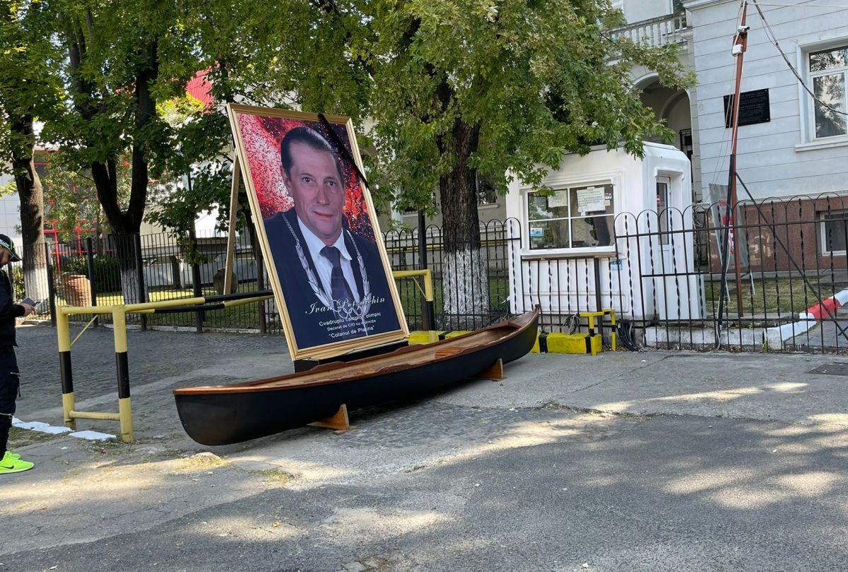 „Vâslind spre eternitate” » Trupul lui Ivan Patzaichin, depus azi la sediul CS Dinamo