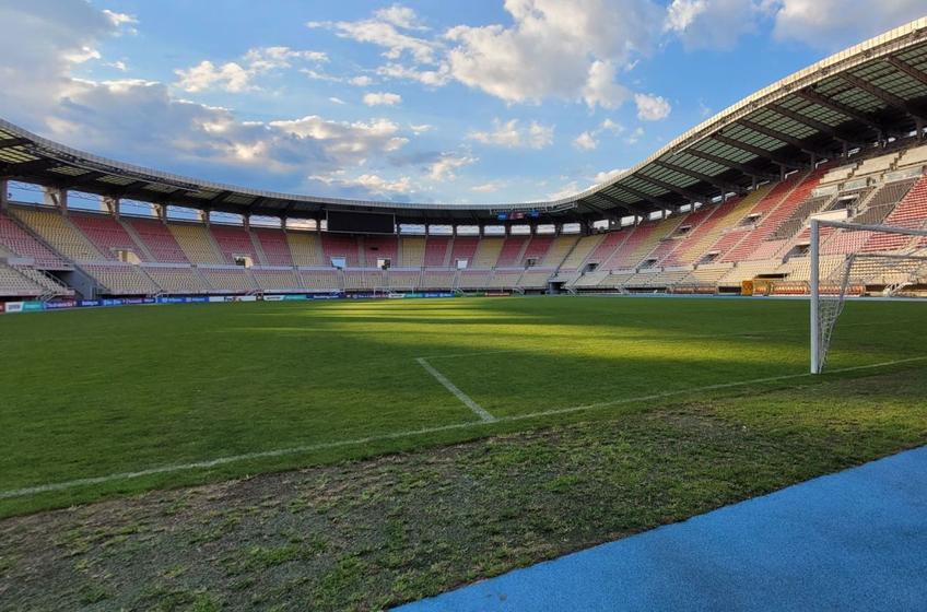 Macedonia de Nord – România » Suprafața de joc de pe Tose Proeski Arena este denivelată și plină de smocuri!