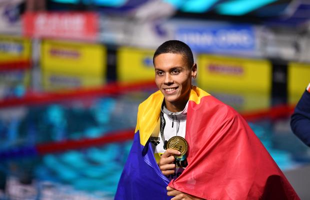 David Popovici, alături Messi, Nadal și Verstappen în topul celor mai buni sportivi din 2022