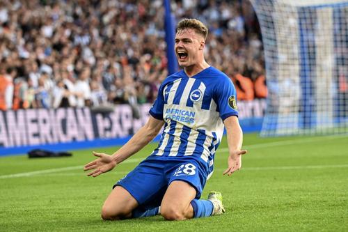 Evan Ferguson, atacantul irlandez al lui Brighton. 
Foto: Imago