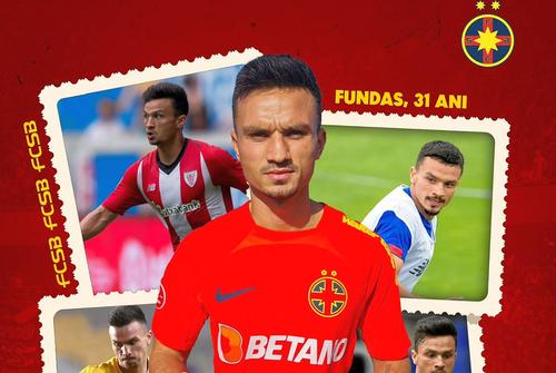 Cristi Ganea, prezentat de FCSB