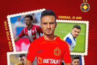FCSB l-a prezentat oficial pe Cristi Ganea: „S-a antrenat deja alături de noii lui colegi”