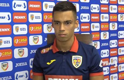 Cătălin Cîrjan, din cantonamentul României U21: „Am dorit să demonstrez că pot să joc la seniori”