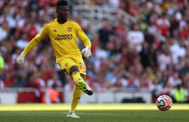 Onana, statistică nemaipomenită pentru un portar, în derby-ul Arsenal - Manchester United