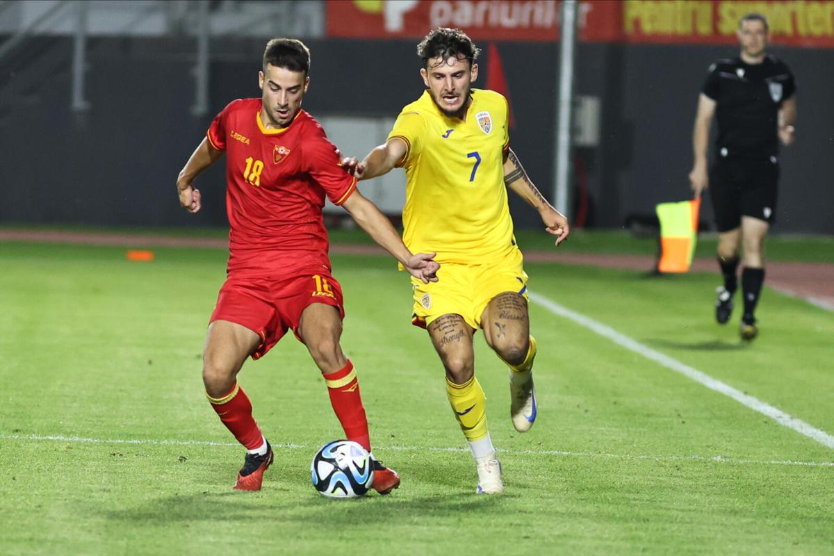 Ahmed Bani, pasator decisiv în România U21 - Muntenegru U21: „Ne bucurăm că vine lumea să ne susțină”