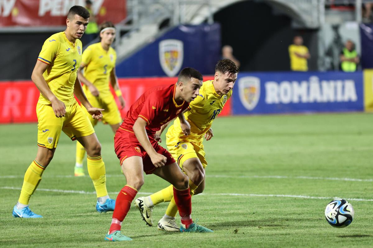 Ahmed Bani, pasator decisiv în România U21 - Muntenegru U21: „Ne bucurăm că vine lumea să ne susțină”