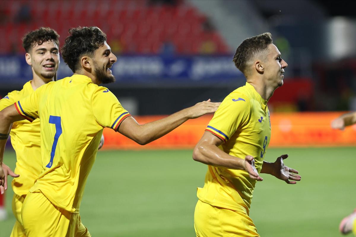 Ahmed Bani, pasator decisiv în România U21 - Muntenegru U21: „Ne bucurăm că vine lumea să ne susțină”