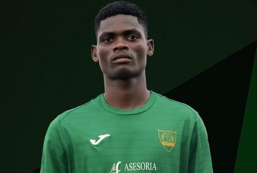 Portarul Obed Ankrah, una dintre cele 3 achiziții ale sibienilor / Foto: africantalentfootball.com