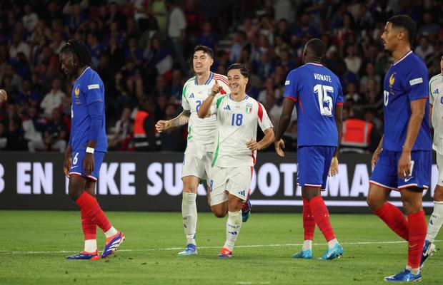 Franța - Italia, blockbuster-ul primei etape din UEFA Nations League » Au marcat cel mai rapid gol, dar au pierdut la scor