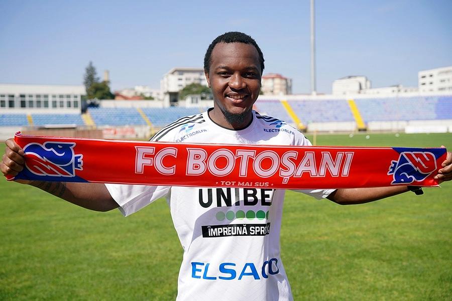 Hervin Ongenda, prezentat de FC Botoșani Ongenda, prezentat în Superligă după eșecul de la Rapid: „Mai am multe de dovedit!”