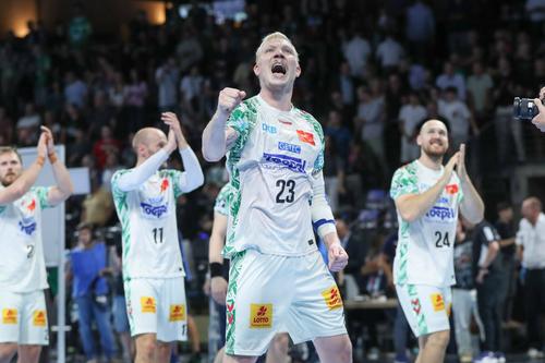 Saugstrup a făcut un meci perfect contra lui Fuchse / FOTO: Imago