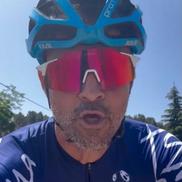 Antrenorul lui PSG, Luis Enrique, este un mare pasionat de ciclism / Foto: Instagram