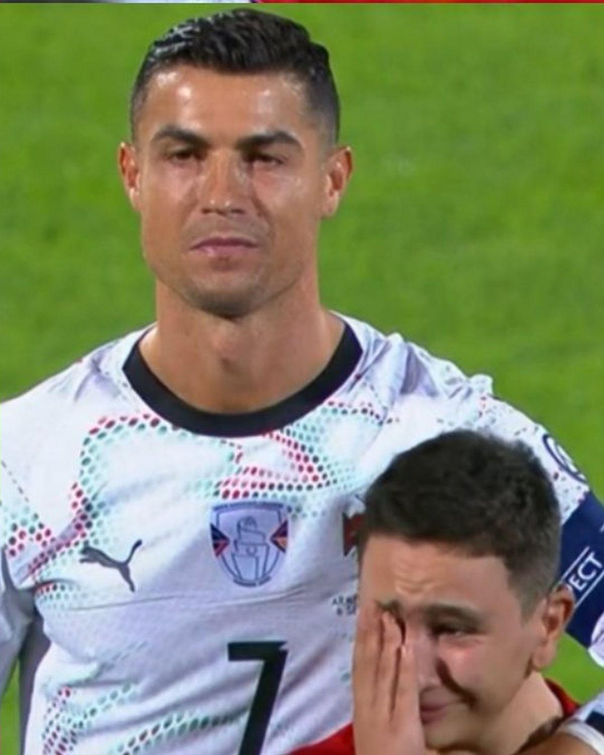Eternul Cristiano Ronaldo » A marcat două goluri la Erevan, în preliminariile CM 2026, și a oferit imaginile săptămânii! A început să plângă în preajma lui