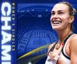 Invincibilă pe hard! Aryna Sabalenka își apără trofeul la US Open » Anisimova, a doua finală consecutivă pierdută într-un Grand Slam