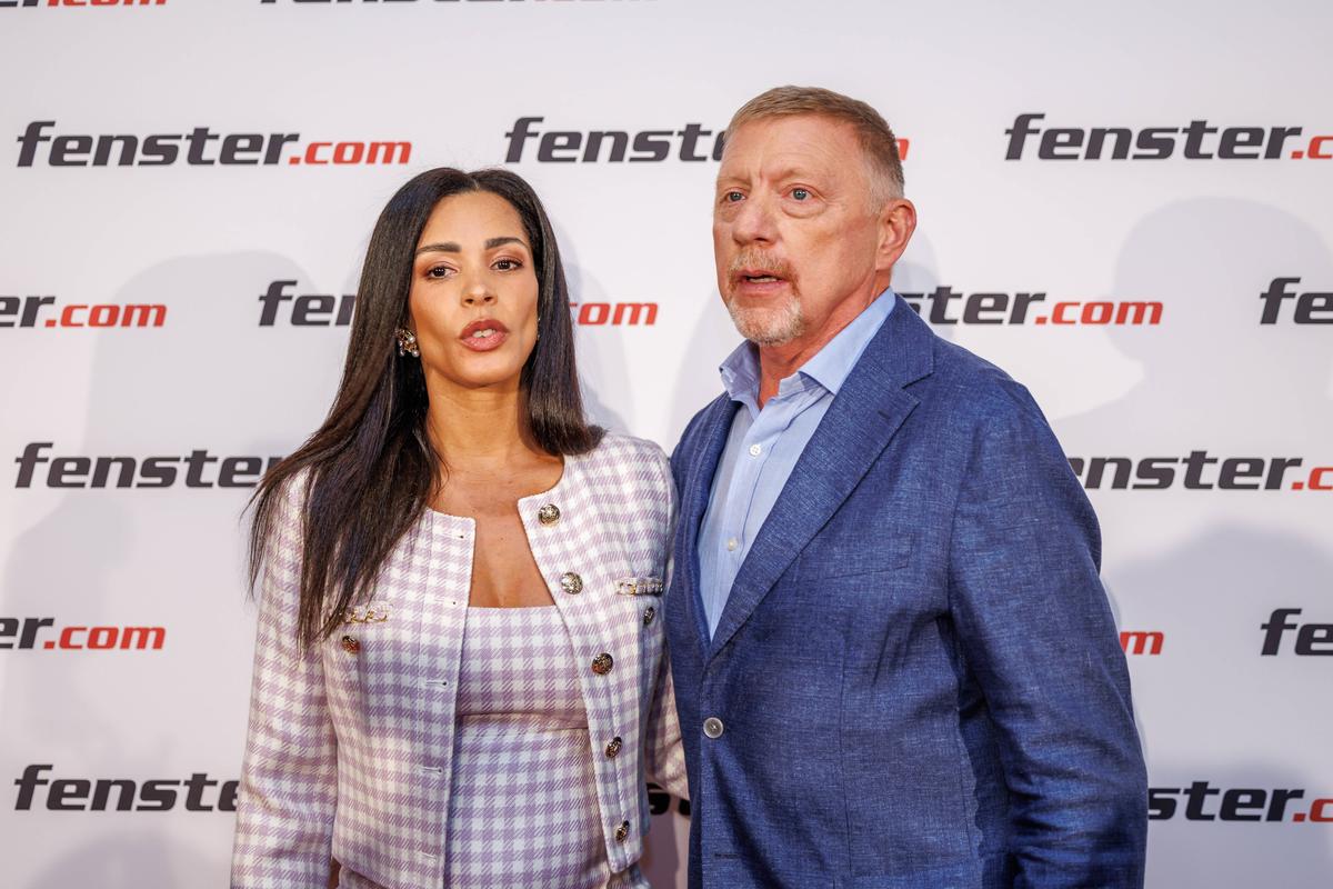 Boris Becker și soția lui, Lilian de Carvalho Monteiro