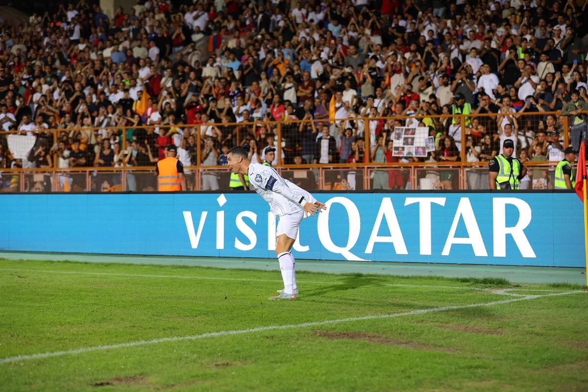 Cristiano Ronaldo la Erevan
