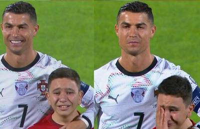 Eternul Cristiano Ronaldo » A marcat două goluri la Erevan, în preliminariile CM 2026, și a oferit imaginile săptămânii! A început să plângă în preajma lui