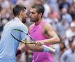 Djokovic l-a îmbrățișat pe Alcaraz după semifinala de la US Open/ foto: Imago Images