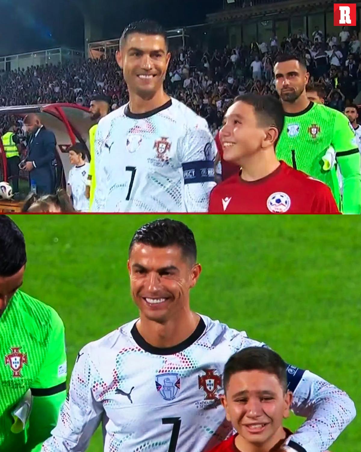 Cristiano Ronaldo la Erevan