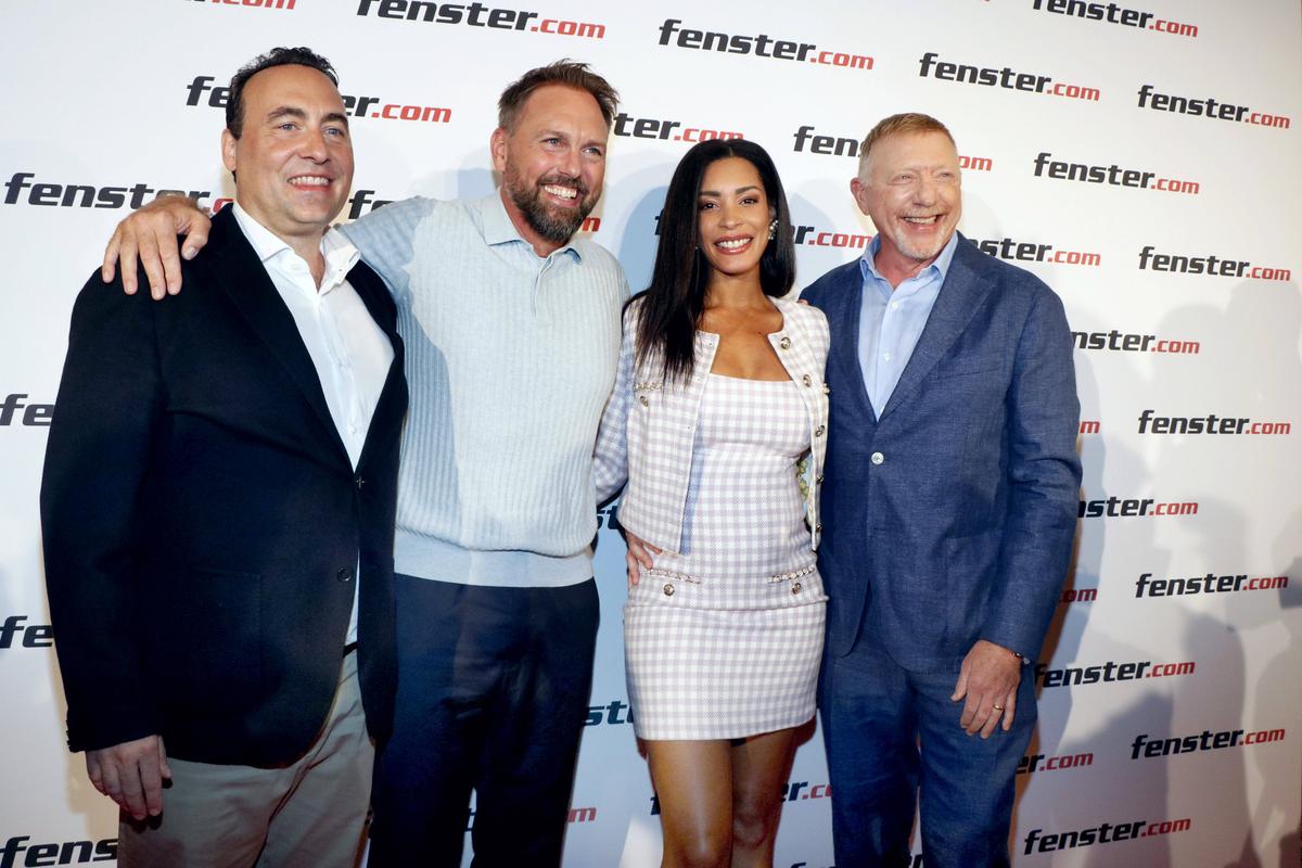 Boris Becker și soția lui, Lilian de Carvalho Monteiro