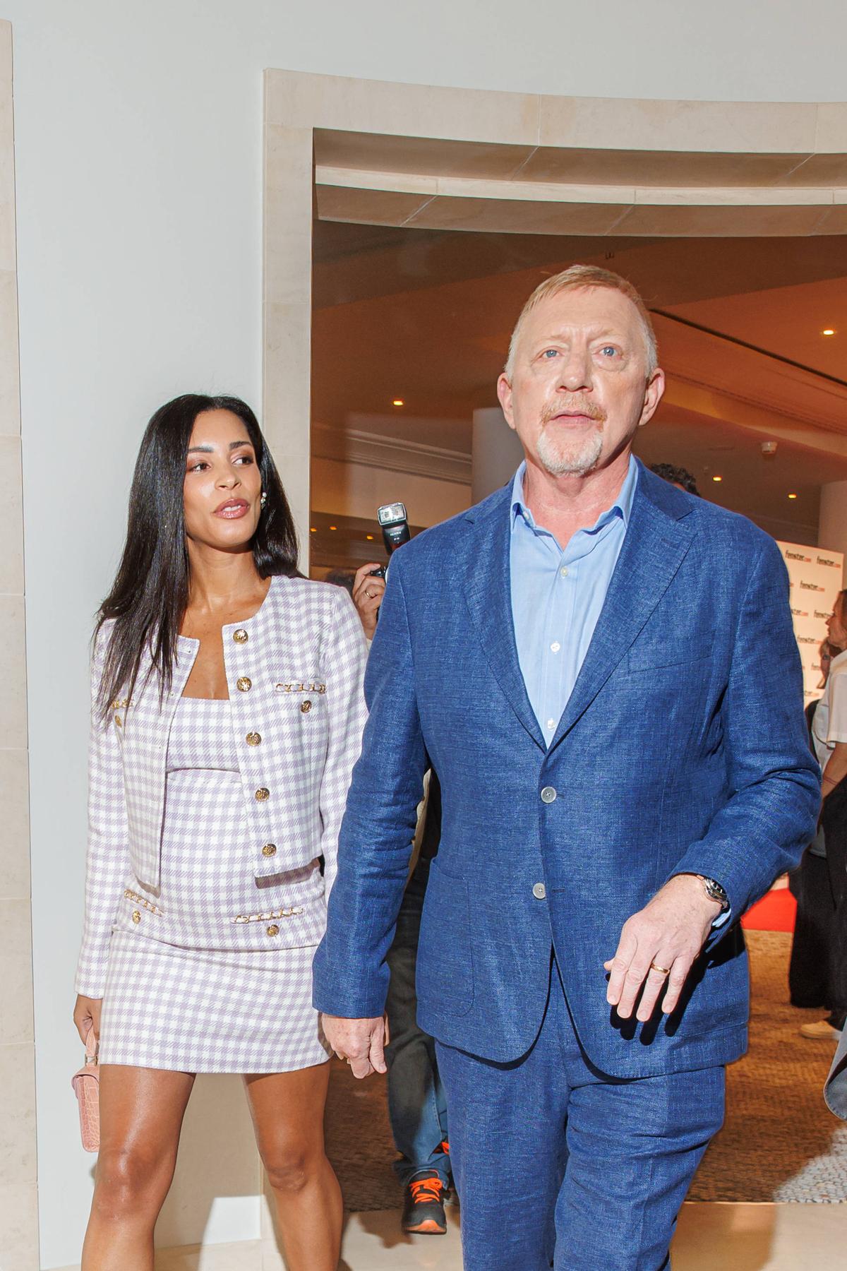 Boris Becker și soția lui, Lilian de Carvalho Monteiro