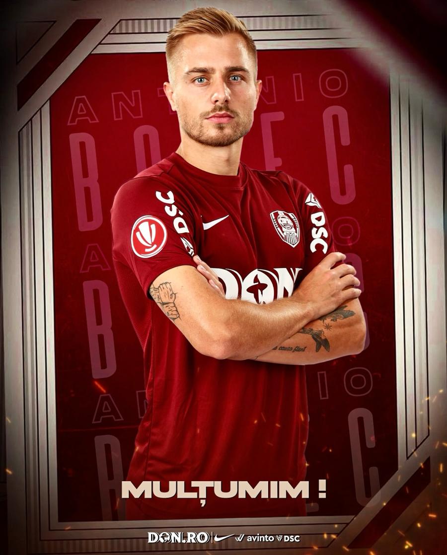 Sursă foto: Facebook CFR Cluj Varga nu l-a iertat! CFR Cluj a rupt contractul cu jucătorul de 28 de ani