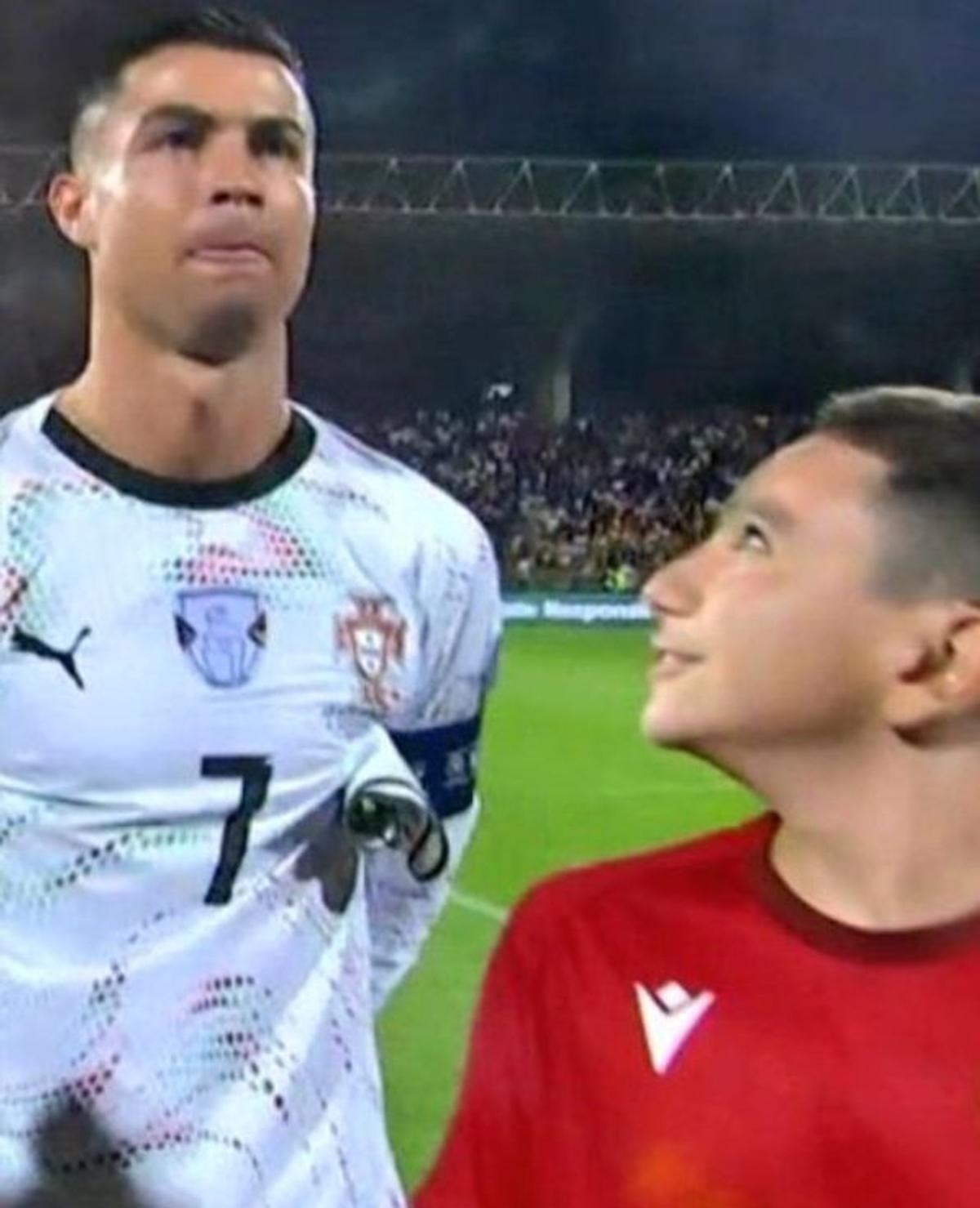 Eternul Cristiano Ronaldo » A marcat două goluri la Erevan, în preliminariile CM 2026, și a oferit imaginile săptămânii! A început să plângă în preajma lui