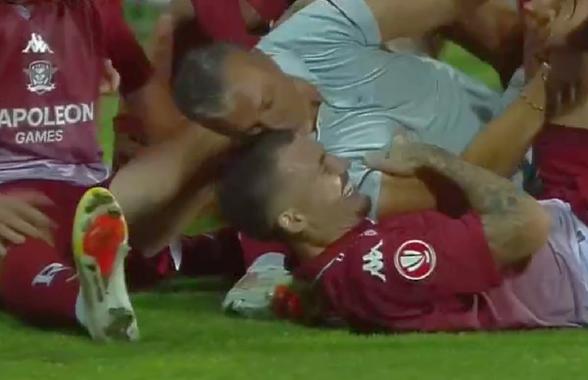 Metal rece! Rapid a stins Oțelul la ultima fază, pentru prima victorie la Galați, în Superliga, după 18 ani