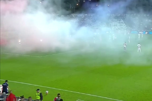 Oțelul Galați - Rapid, meciul zilei în Superliga » Partida a fost întreruptă în primele minute