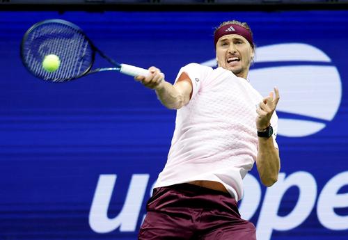 Alexander Zverev în acțiune la New York FOTO Imago Images