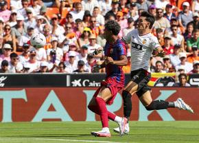 Valencia - Barcelona, în runda 4 din La Liga » Raphinha înscrie al treilea gol