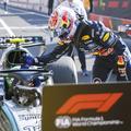 Verstappen a fost primul care a venit să-l felicite pe Antonelli. Foto: Imago Images