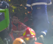 Leclerc suferă un accident violent și este nevoit să părăsească cursa // foto: captură @Antena 1