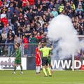 Meciul dintre FC Utrecht și Go Ahead Eagles, din prima ligă a Olandei, a fost întrerupt definitiv sâmbătă seara // foto: Imago