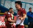 Alexandru Pașcanu și bucuria de la gol. Foto: Facebook Rapid București
