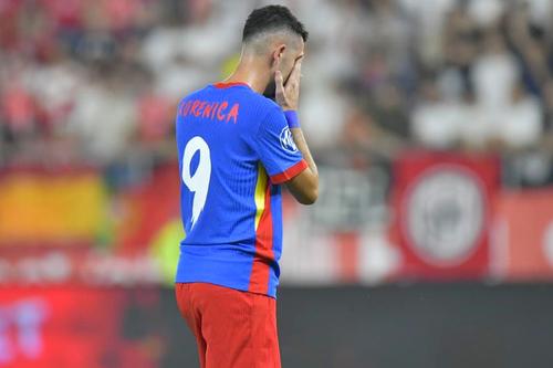 Meriton Korenica a debutat pentru FCSB în derby-ul pierdut cu Dinamo (1-2), foto: Cristi Preda (GSP.ro)