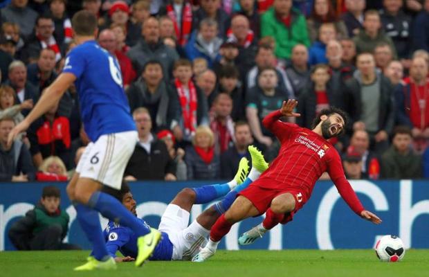 Liverpool - Leicester 2-1 // Hamza Choudhury l-a accidentat pe Mo Salah şi a fost insultat rasist! Klopp s-a înfuriat: „E al naibii de periculos acel tackling”