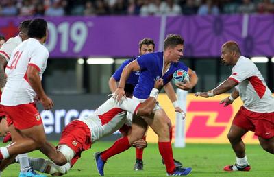 RUGBY // GALERIE FOTO Franța a câștigat cu emoții meciul cu Tonga de la Cupa Mondială
