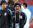 Messi și Maradona, cei doi mari favoriți ai lui Gary Lineker // Foto: Getty Images