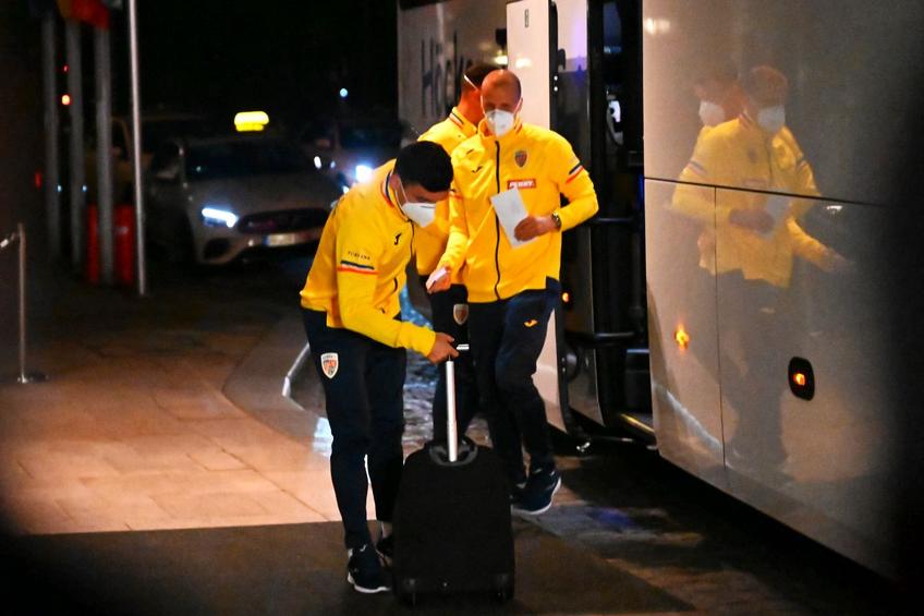 Naționala României a ajuns în Germania în jurul orei 21:00, ora României.