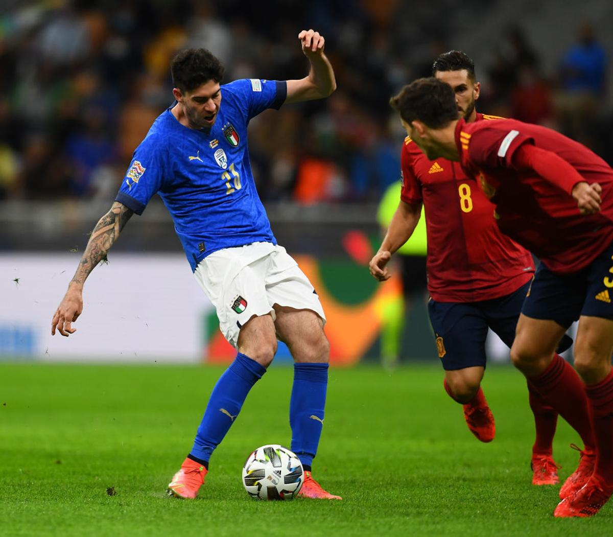 Italia - Spania / semifinale Nations League